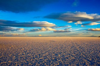Afbeeldingen van Sunset in Salar de Uyuni Bolivia