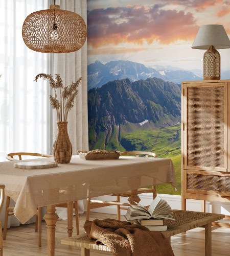 Picture of Green caucasian mountains