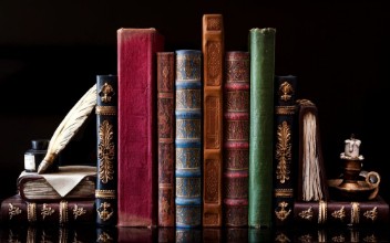 Pilt Old vintage books