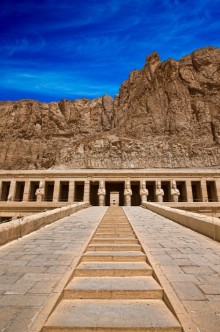 Picture of Temple of Hatshepsut near Luxor in Egypt