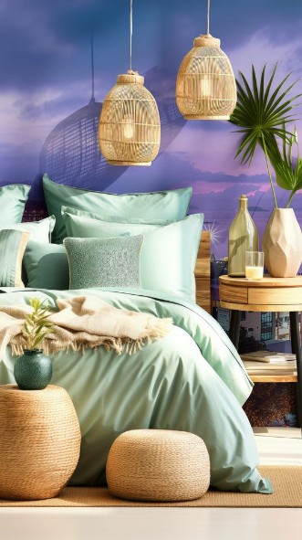 Image de Vietnam Nha TrangPanorama Night view of the city from above Daybreak