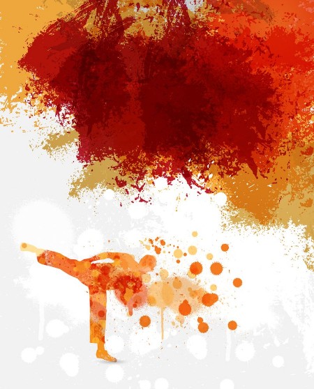 Afbeeldingen van Karate illustration