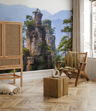 Afbeeldingen van Scene of rock mountain in Zhangjiajie National Forest ParkHunan