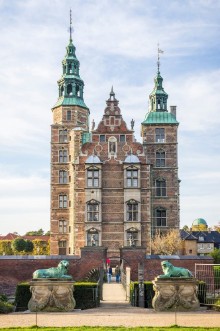 Picture of Rosenborg Castle in Copenhagen Denmark