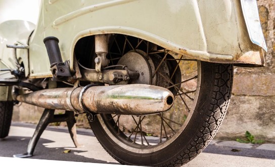 Afbeeldingen van DDR Schwalbe Auspuffanlage