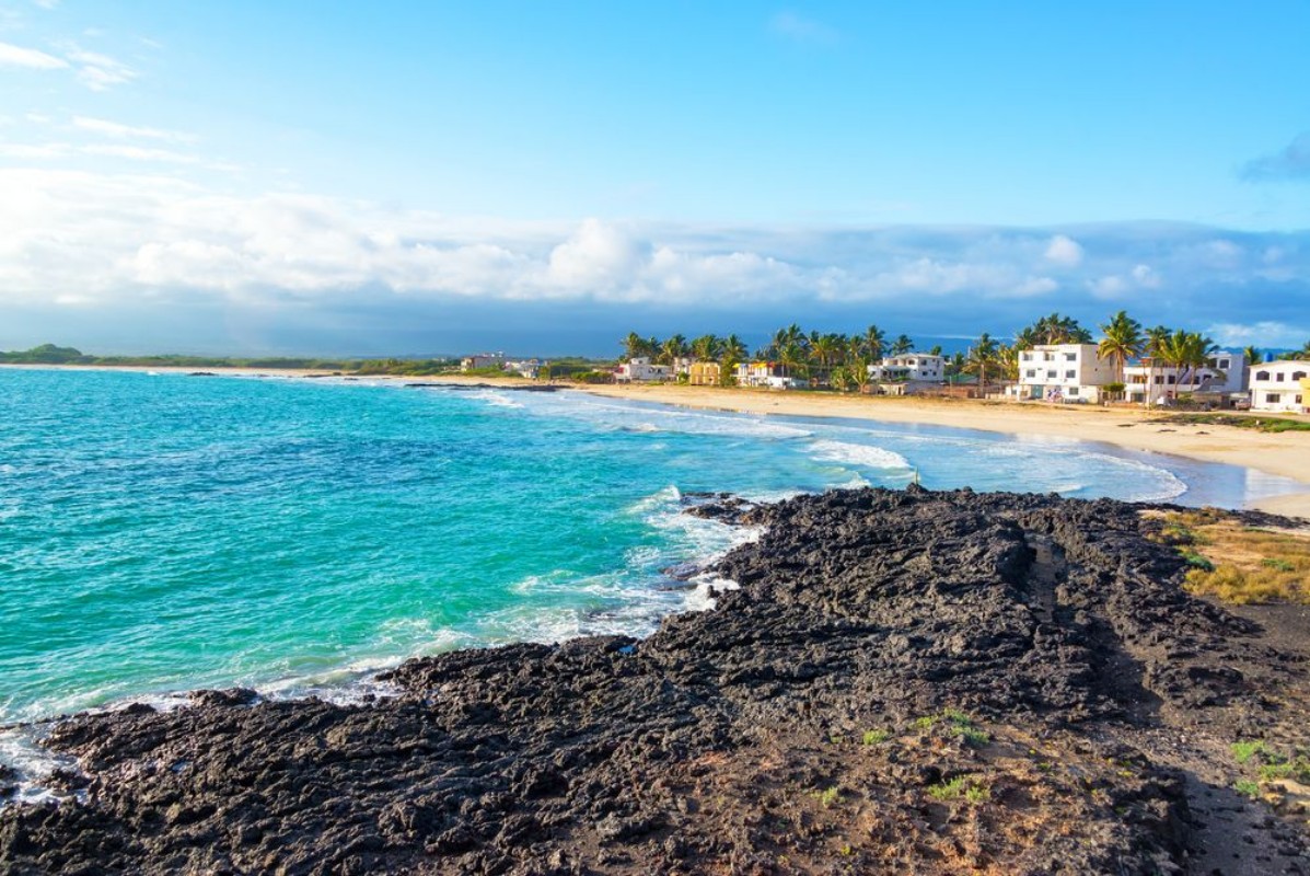 Bild på Beach on Isabela Island in Galapagos