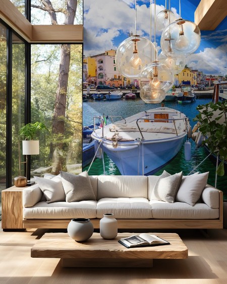 Picture of Colorful Procida island  CampaniaItaly