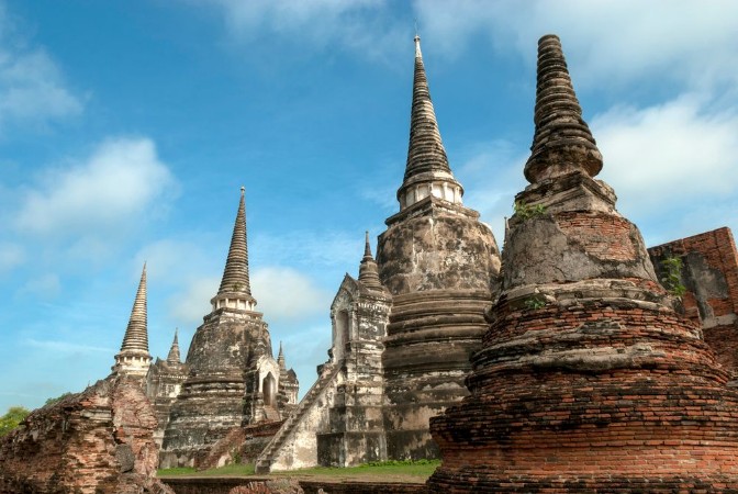 Picture of Tailandiaayutthayapagodas