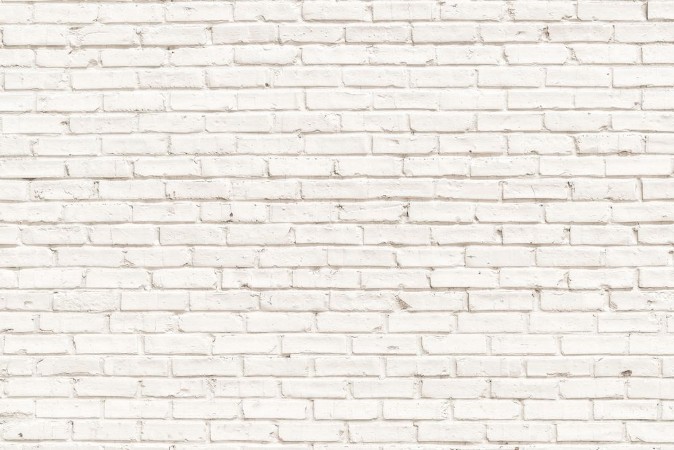White brick wall background photowallpaper Scandiwall