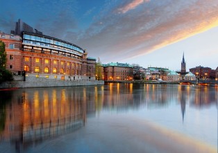 Image de Stockholm Sweden Riksdag parliament building