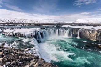 Pilt Godafoss Wasserfall auf Island