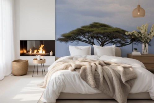 Afbeeldingen van Tanzania Serengeti National Park Seronera area an acacia