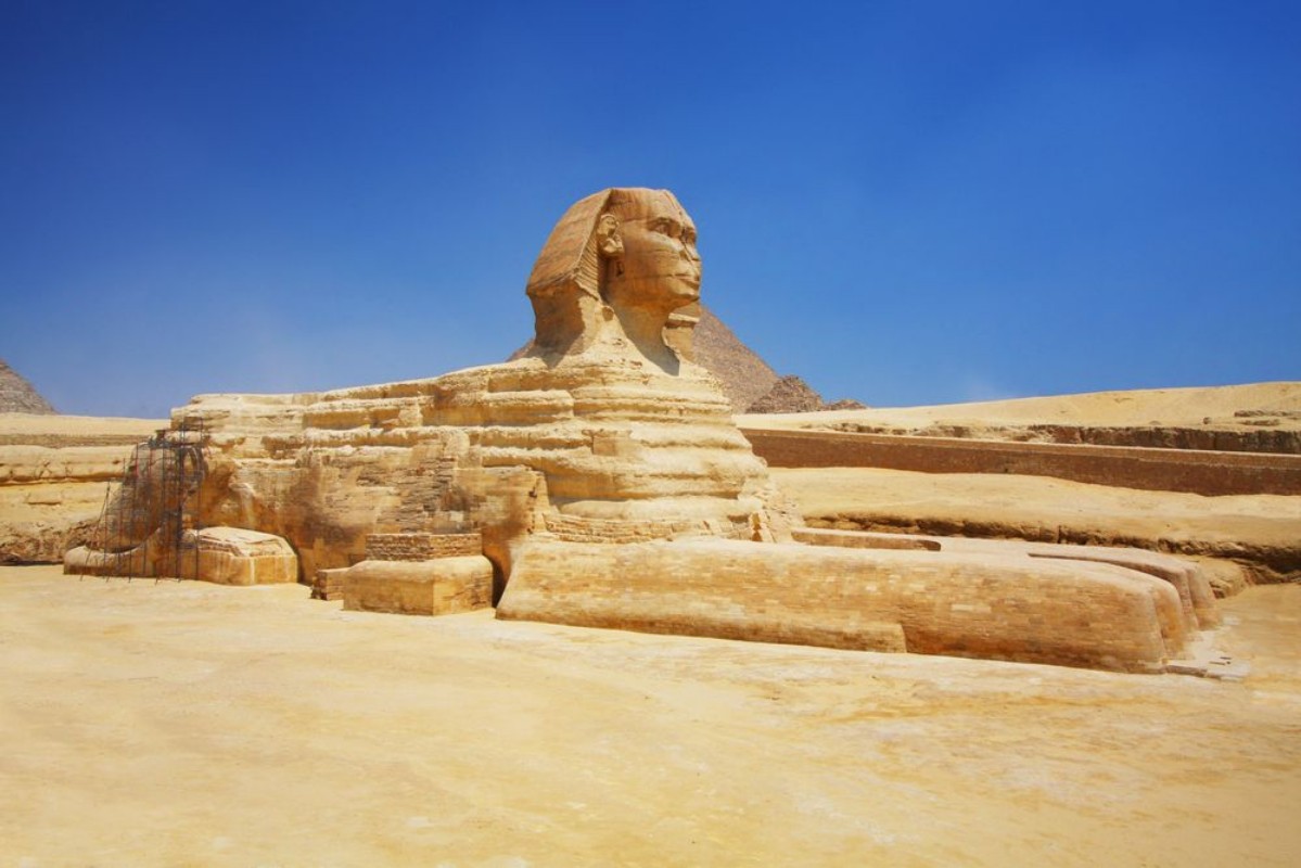 Picture of The Sphinx and Pyramids in Egypt