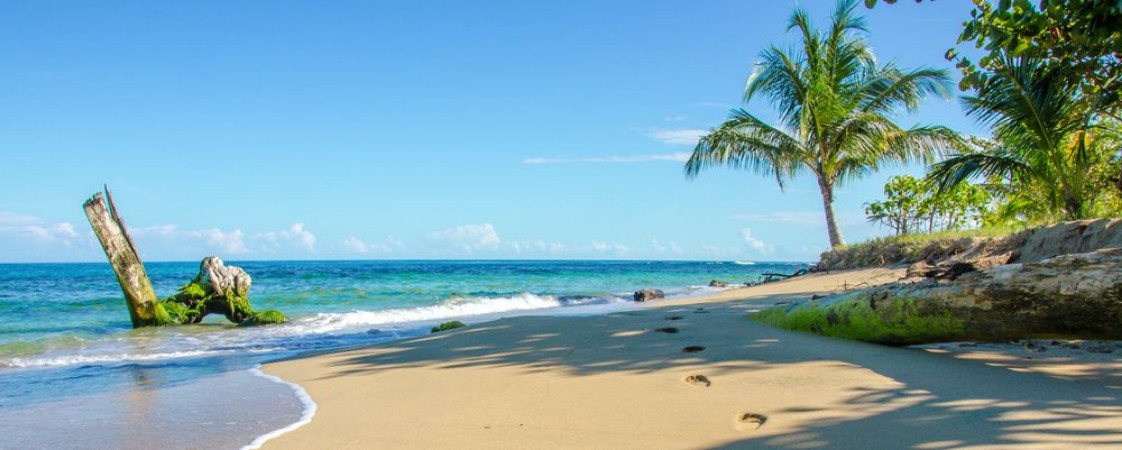Afbeeldingen van Karibisk strand i Costa Rica