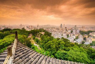 Attēls Fuzhou Cityscape