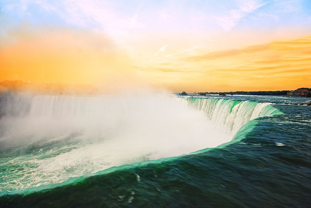 Picture of Vivid Niagara falls Ontario Canada