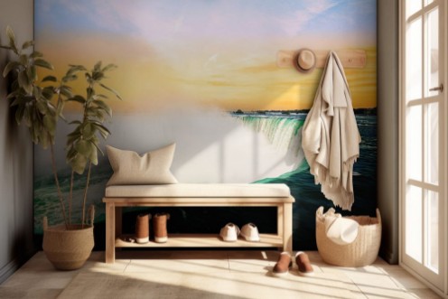 Picture of Vivid Niagara falls Ontario Canada