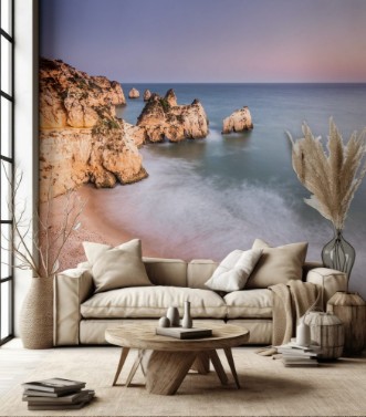 Εικόνα της Playa de los tres hermanos desde acantilado en Portimao Algarve Portugal