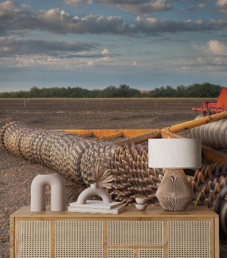 Picture of Close up view of Disc Harrow machinery