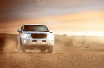 Picture of Offroad Cars in the Desert
