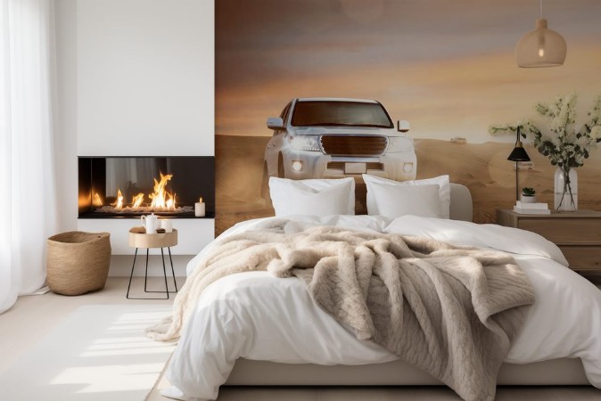 Afbeeldingen van Offroad Cars in the Desert