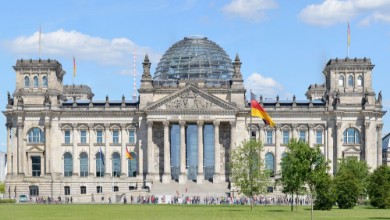 Ritratt ta’ Reichstag -Stitched Panorama