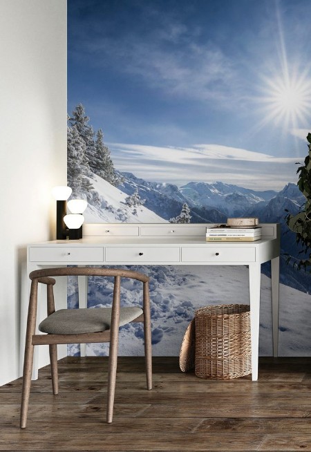 Bild på Soleil sur les pistes de ski