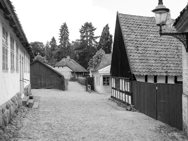 Picture of Aarhus Old Town in Denmark