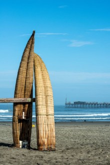 Image de Traditional Reed Boats Caballitos de Totora Pimentel Peru