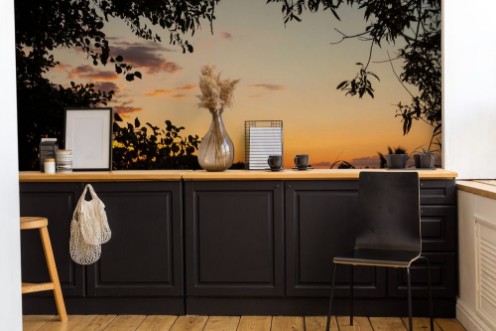 Picture of Sonnenuntergang am see