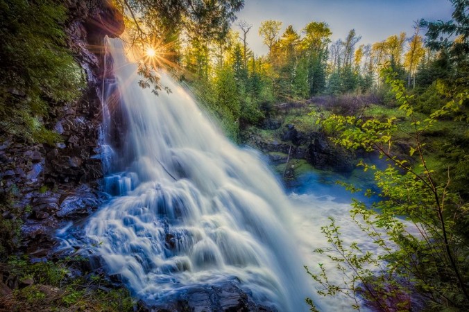 Picture of Fading Sun at Partridge Falls