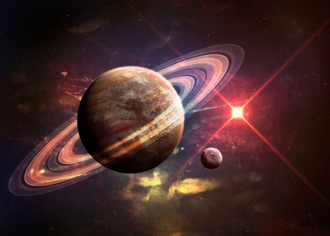 Picture of Beautiful space background Elements of this image furnished by