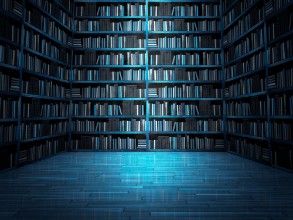 Bild von Library room