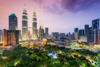 Poza cu Kuala Lumpur Skyline