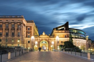 Image de Stockholm Sweden Riksdag parliament building
