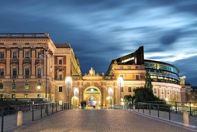 Picture of Stockholm Sweden Riksdag parliament building
