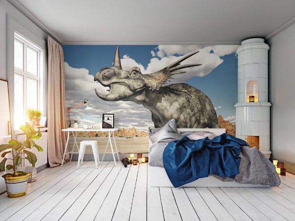 Ritratt ta’ Dinosaur Styracosaurus