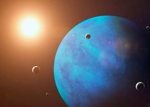 Image de Soleil sur Neptune