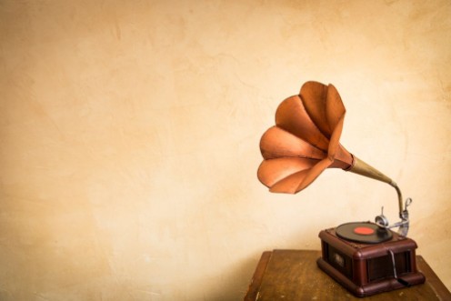 Picture of Retro music concept