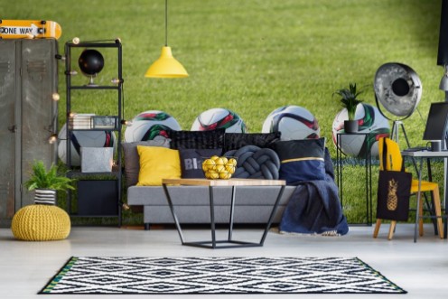 Image de Soccer balls on the field