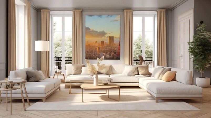 Picture of Panoramic view of Osaka from the top floor of the highest building