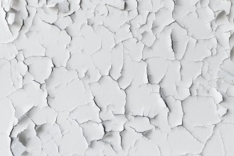Slika Cracked flaking white paint background texture
