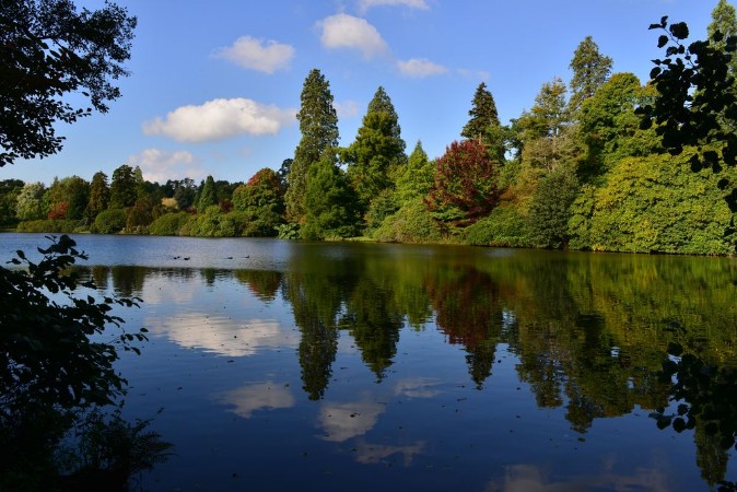 Picture of An English country estate in Autumn