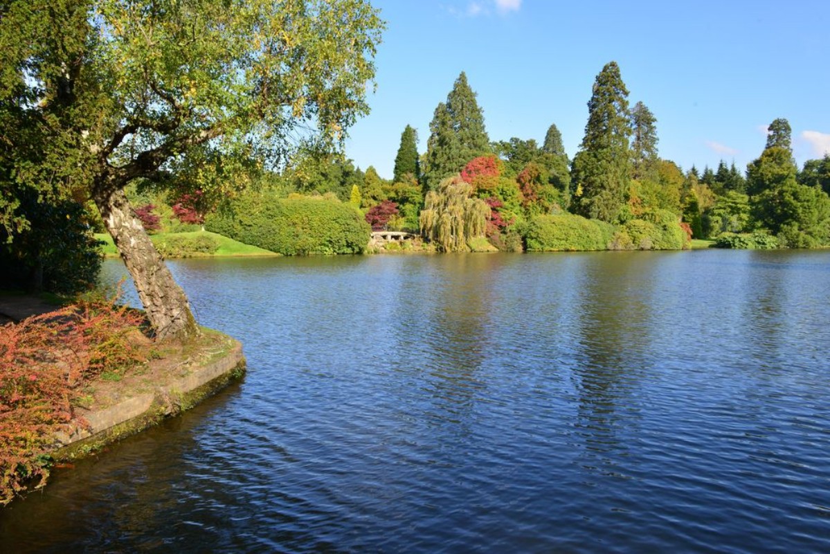 Picture of An autumn day at a country estate in the UK