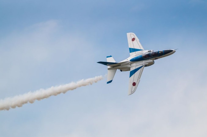Picture of Blue Impulse  at Komatsu Air Festival 