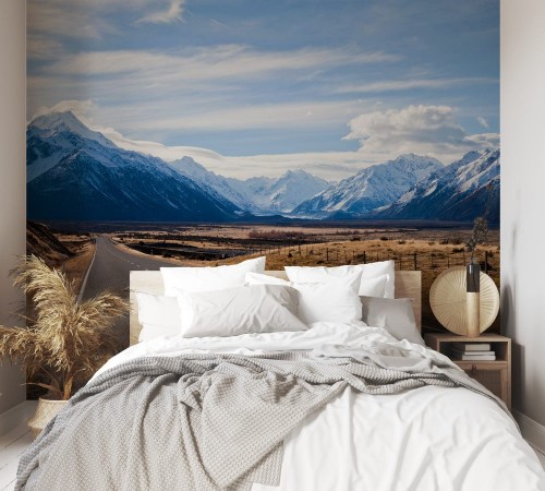 Afbeeldingen van South island road New Zealand