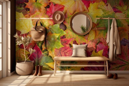 Picture of Colorful autumn leaves