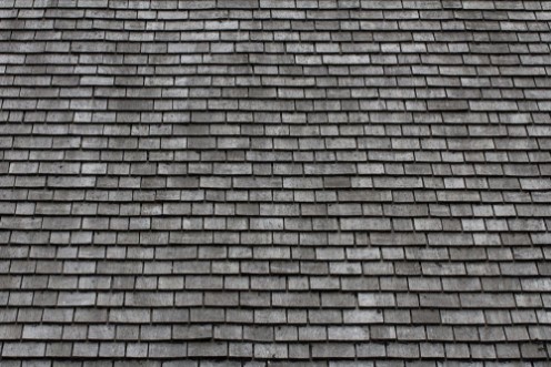 Picture of Slate Roof Background
