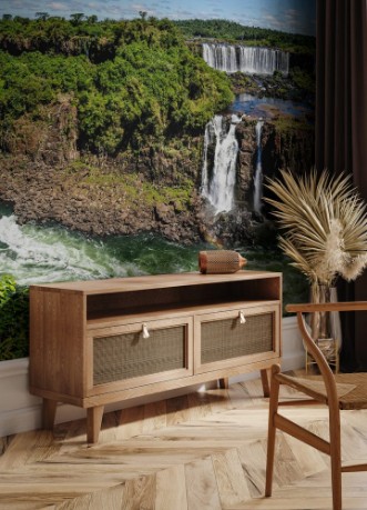 Image de Panoramic view at Iguazu Falls  Brazil