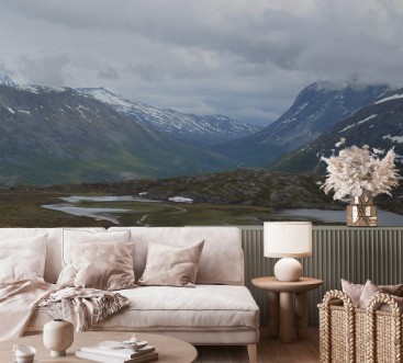 Image de Subarctic tundra in Norwegian mountains northern Scanned